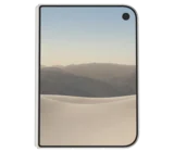 Shut and square to the camera, cover display up
