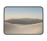 Open flat and square to the camera